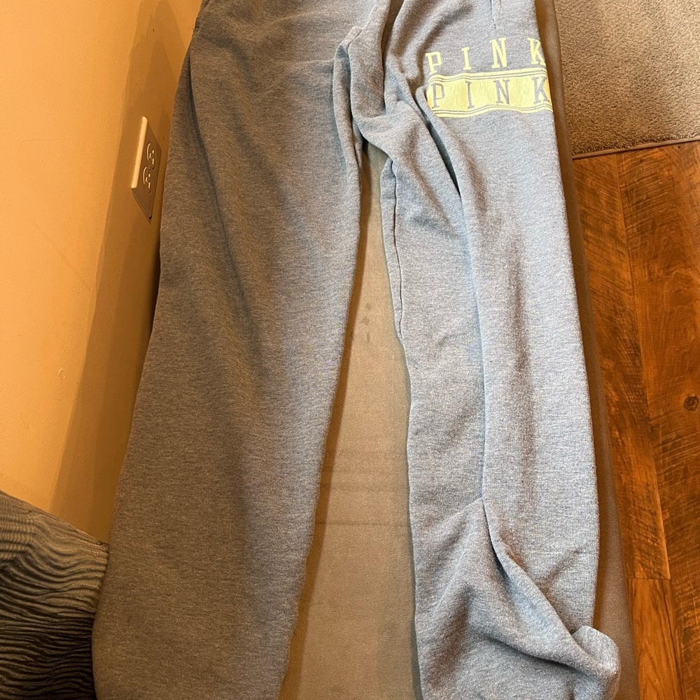 PINK Victoria's Secret Heather Gray Joggers